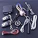 CITALL 9pcs 12V car PKE Passive keyless Entry Button Remote Starter Engine Start Stop Alarm System Set