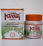 SET OF 4 Ayurvedic KAYAM Tablet for Chronic Constipation (30 capsules each)