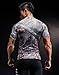 L&H Men's Second-skin Cycling Jogging Quick-day Second-skin Compression Shirt