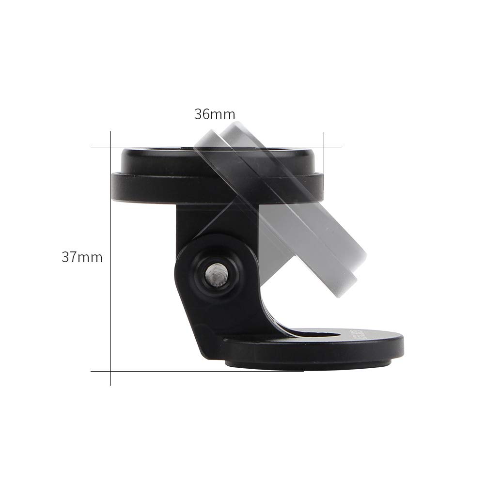 Angle Adjustable Bike Computer Mount - Stem Top Cap Holder Compatible with Garmin Edge, Wahoo Elemnt, Bryton, Cateye