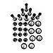 Niche Industries Polaris Sportsman 500 Complete A-Arm Bushings Kit 1996-2013