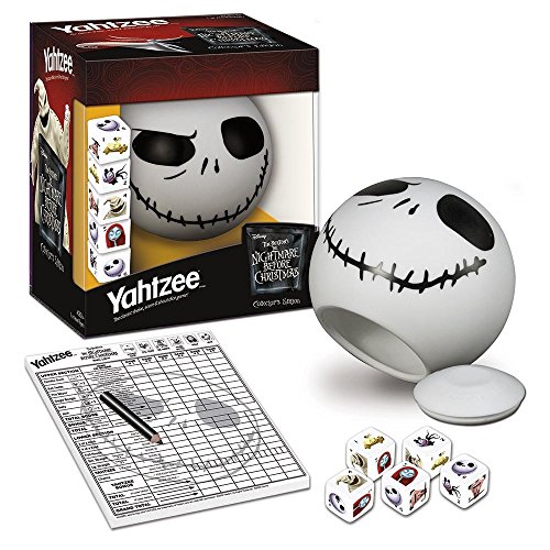 Yahtzee The Nightmare Before Christmas Jack