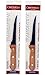 Tramontina Optimum Stainless Steel Boning Knives with 5" Blade & Wood Handle ~ Set of 2 Knives!