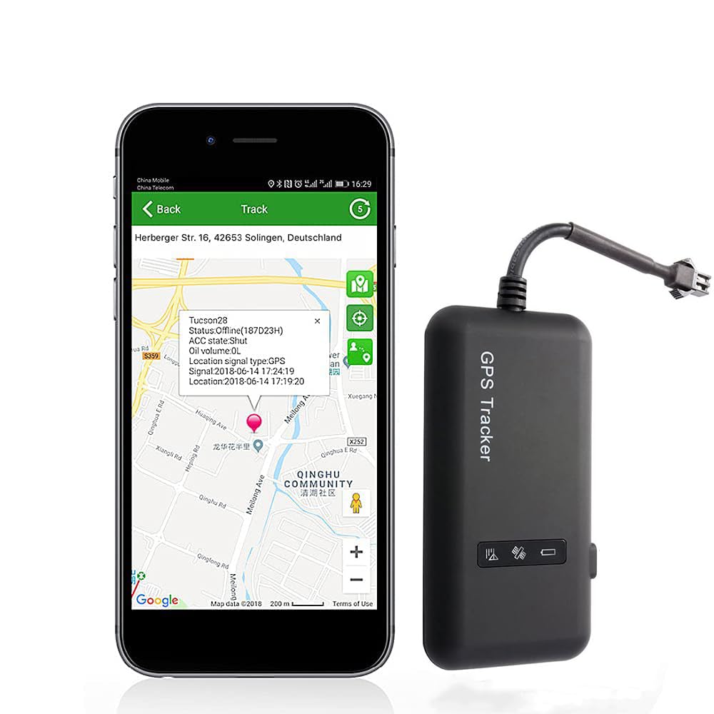 TKMARS GPS Tracker Car GPS Tracker Real-Time Positioning Accurate Positioning Tracker Mini Car GPS Locator Suitable for All Types Of Cars and Motorcycles