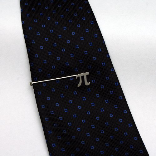 ZAUNICK Pi Tie Clip Sterling Silver
