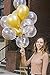 Gold Confetti Balloons - Gold Balloons - PREFILLED 20 Pack 12