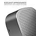 Mini Bluetooth Speaker, Vogek Portable Bluetooth Speaker with Big Sound, Heavy Bass, Compact Pocket Size, Noise-Cancelling Microphone - Space Gray