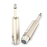 Cubilux Unbalance XLR Female to 1/4” TS Male
