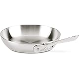 All-Clad D3 Stainless Steel Dishwasher Safe 7.5-Inch Skillet