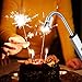 Aolfay Candle Lighter Camping USB Lighter, Square Charging Arc Electric Lighter with LED Battery Display Safety Switch and Flameless Windproof Multiple Safety Long Lighter with 360° Flexible Neckthumb 1
