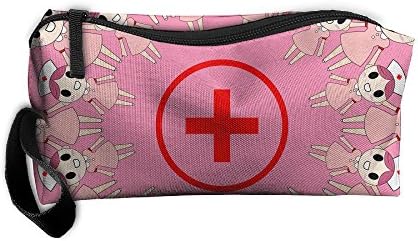 Beauty Nurse Cosmetic Makeup Bag Cosmetic Pouch Bag Carrying Handle Tote Shopping Bag