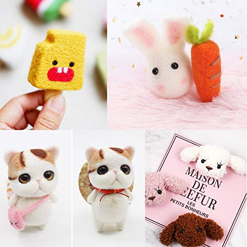 6 Felting+Jupean+Beginner+Needles+Supplies