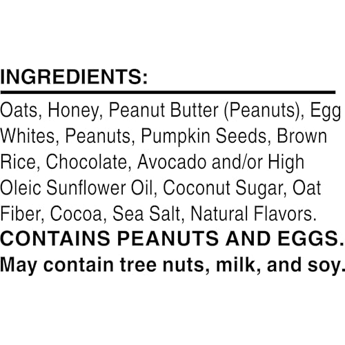 RXBAR NUT BUTTER AND OAT PROTEIN BARS, PROTEIN SNACKS, SNACK BARS, DARK CHOCOLATE PEANUT BUTTER, 9.7OZ BOX (5 COUNT)