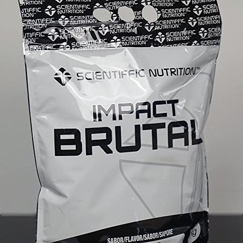 Scientiffic Nutrition - Brutal Impact, Ganador de Peso y Masa Muscular, Mass Gainer con Carbohidratos, Proteina de Suero y Aminoácidos como la Creatina - 3Kg, Sabor Yogurt Limón. — foto 4 de 6