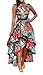Faaaashion Women's African Fashion Printed Sleeveless A-line Party Dress