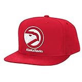 NBA Mitchell & Ness Team Logo Solid Hardwood Classics Adjustable Snapback Hat
