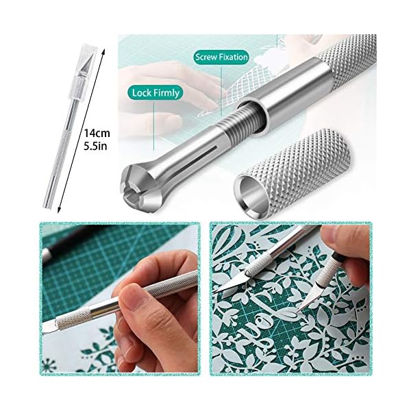 X SIM FITNESSX 22 StÃ¼ck DIY Bastelwerkzeug Basic Tools Werkzeuge Kraft Handwerk Set Feilen Werkzeuge Set fÃ¼r Auto Modellbau DIY Reparatur Fix Kit Specksteine Gundam Modell Werkzeuge – Bild 6