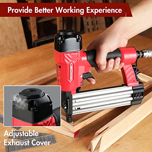 Arrow 18 Gauge Pneumatic Brad Nailer, OilFree Upholstery Nail Gun with
