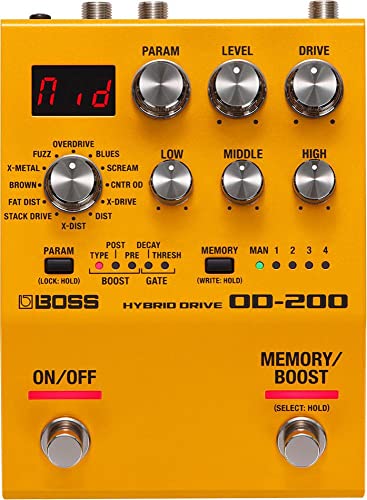 Boss Od-200 Hybrid Drive Guitar Pedal