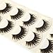 Docooler 5 Pairs False Eyelashes Pure Hand-made Thick Long Voluminous Fake Lashes