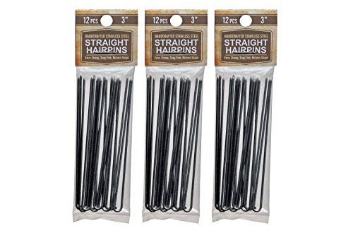 3 pack 3" inch straight stainless steel heavy duty…