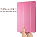 iPad Air 2 Case - Poetic Apple iPad Air 2 Case [Slimline Series] - PU Leather Trifold Cover Case for Apple iPad Air 2 (2014) Magenta (3 Year Manufacturer Warranty From Poetic)