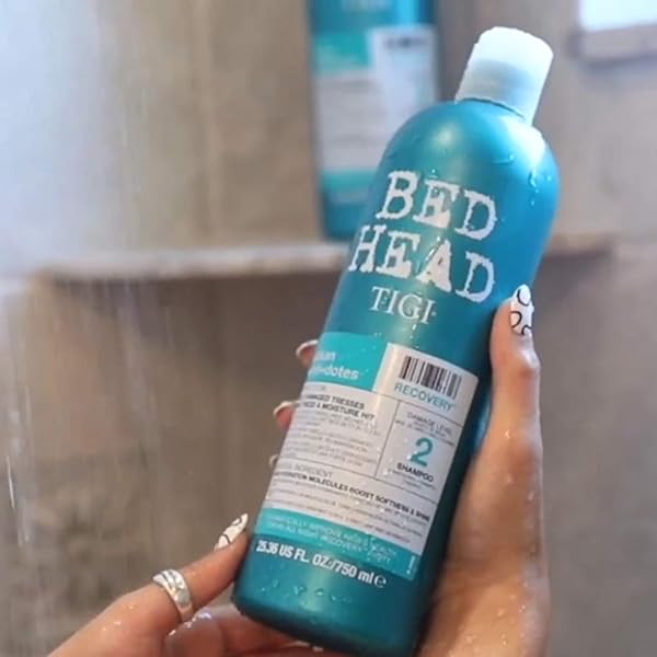 TIGI BED HEAD URBAN ANTI+DOTES RECOVERY SHAMPOO DAMAGE LEVEL 2, 25.36-OUNCE(PACK OF 1),750 MILLILITERS