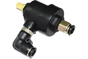 Tidevib Quick Release Dump Valve for Tire Changer Machine, Bead Breaker with 8 mm Air Inlet and 12.5 mm Cylinder Diameter, Me