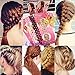 OPCC 5PCS Fashion French Hair Styling Clip Stick Bun Maker Braid Tool Hair Accessories Twist Plait Hair Braiding Tool