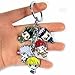 Hunter X Hunter Key Chain Metal Figures Pendants with Key Ring
