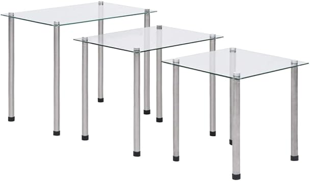 vidaXL Satztisch Beistelltisch Couchtisch Kaffeetisch Sofatisch