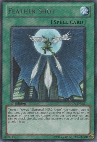 Yu-Gi-Oh! - Feather Shot (LCGX-EN083) - Legendary Collection 2 - 1st Edition - Rare
