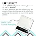 LOTUYACY Women's Sexy Metallic Shimmer Mesh Tee Short Sleeve See Through Mesh (Small)