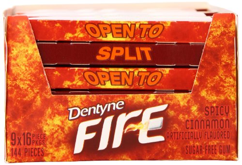 3 Dentyne+Sugar+Spicy+Cinnamon+Piece