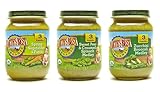 Earth's Best Organic Stage 3, Favorite Sides Variety Pack, 12 Count, 6 Ounce Jars