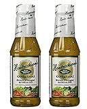 Hendricksons Dressing Original Sweet Vinegar and Olive Oil 16 fl oz (Pack of 2)