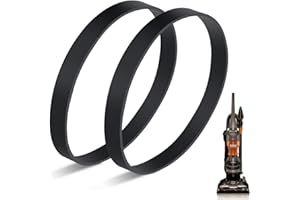 JEDELEOS Replacement Belts for Hoover Whole House Rewind Pet UH71255 UH71250 UH71251 UH71215 UH70205 UH71230 and UH71350V Series, Vacuum Flat Belt Replace Part AH20080 (Pack of 2)