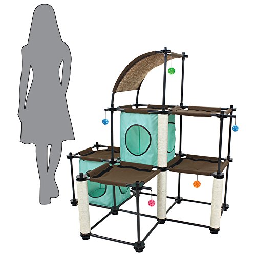 Kitty City Steel Claw Mega Kit Cat Furniture Cat my love