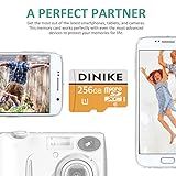 DINIKE 128GB Micro SD Memory Card High Speed Class 10 Micro SD SDXC Card With SD Adapter