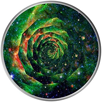 Smart Phone Pop Stand and Grip Socket for Smartphones and Tablets - Pop white Galaxy Whirlpool