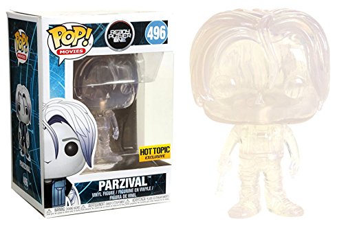Funko Pop! Movies #496 Ready Player One Clear Parzival (Hot Topic Exclusive)