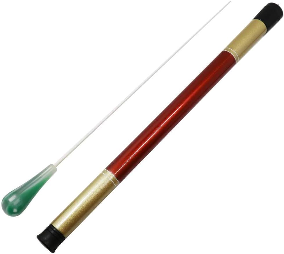 MOREYES Music Baton Orchestra Baton Band Conducting Baton with Tube Sleeve (Green)