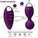 Kegel Exercise Ben Wa Balls Sets 10 Modes Massage Egg Remote Control Vibrator for Women-10M Wireless 100% Waterproof -Doctor Recommended for Bladder Control & Pelvic Floor Exercises