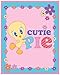 Looney Tunes Fleece Throw Blanket with Finished Edges Tweety Bird By Warner Bros