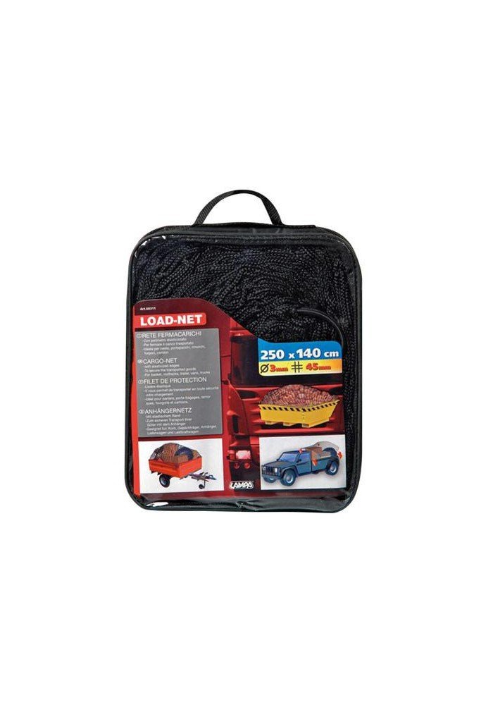 elastic mesh trailer 250x140cm