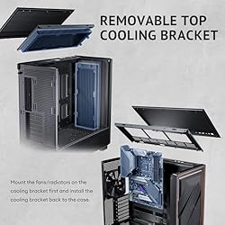 Antec Flux Wood, 5 x PWM Fans