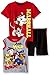 Paw Patrol Toddler Boys' 3pc Top and Short Set, Red, 2T