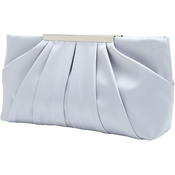 Borsa Da Sera Scintillante In Pelle Metallizzata Argento - Borse A Tracolla Y2K Per Matrimoni E Feste, Glamour E Capiente - 3