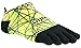 Injinji Run Lightweight No-Show Toesocks (Large, Lime)