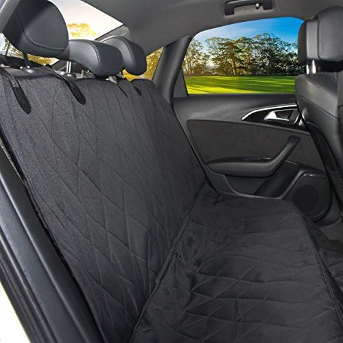 PRIV Dog Car Seat Cover, Waterproof, Non Slip & Scratch Proof, X-LARGE Back Seat Cover With Adjustable Straps & Buckles โ Protect Your Carโs Upholstery, Universal Fit in All Cars โ Eliminate Cleaning